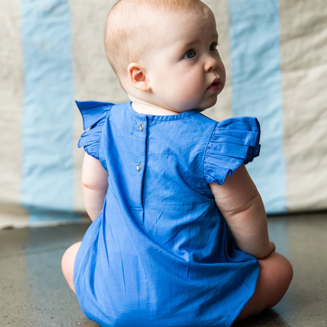 back details of Yasmin Romper-Yves Klien by Pearson & Pearson