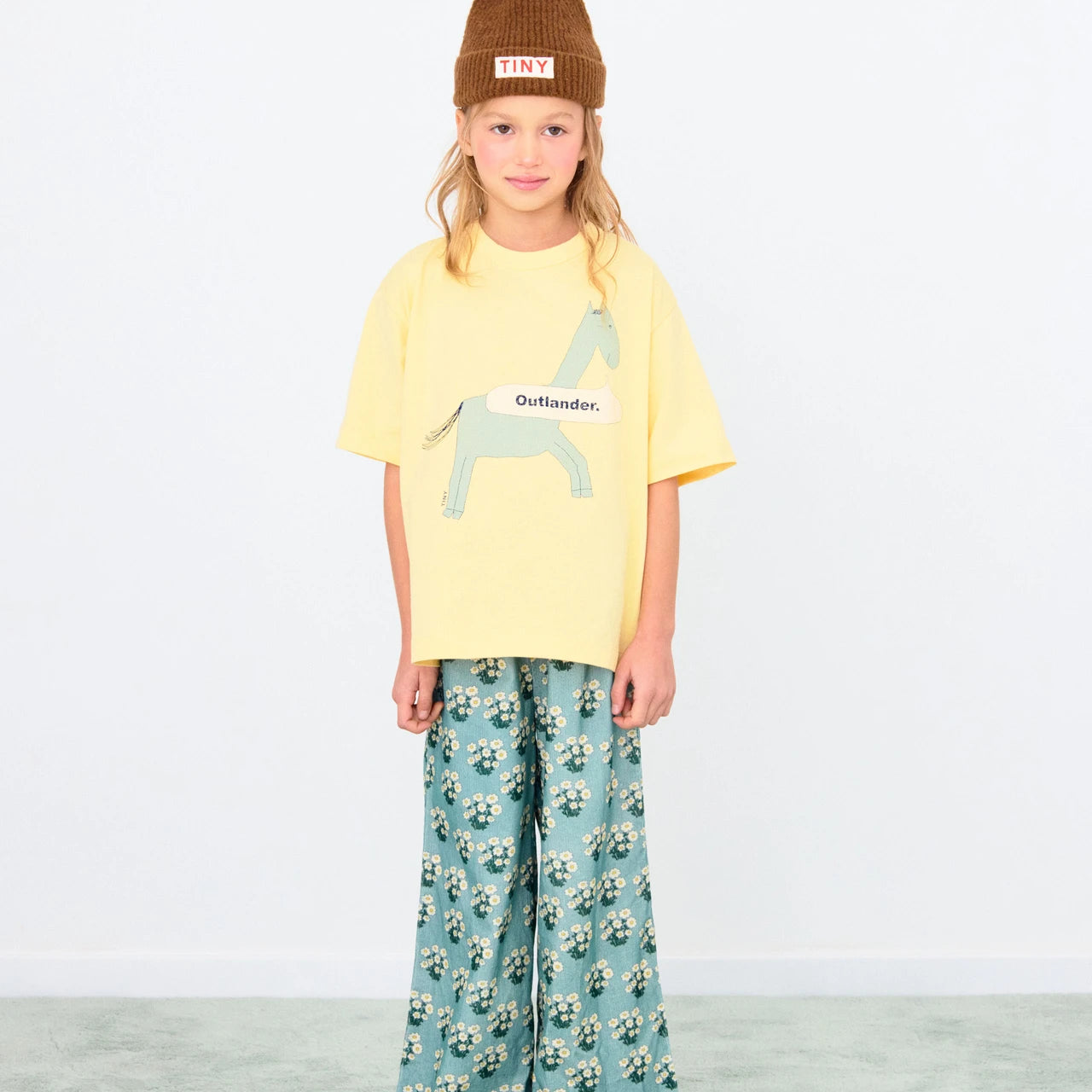 Yellow outlander tshirt by Tiny Cottons