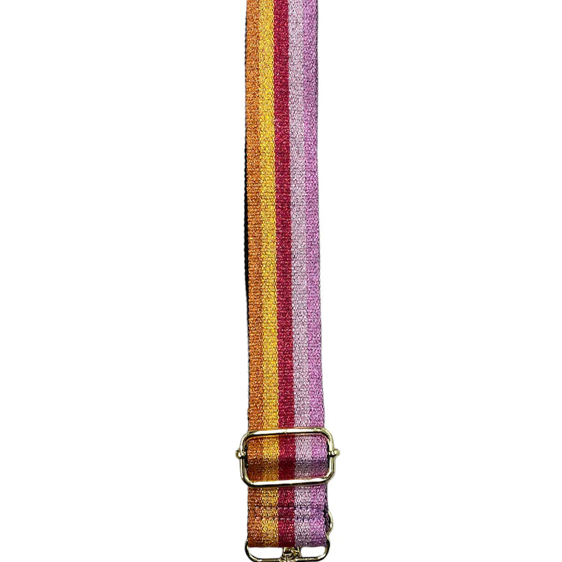 Bag strap golden rainbow