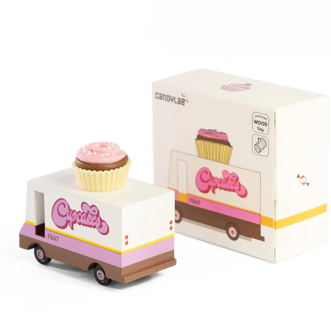Candylab Cupcake Van wooden toy