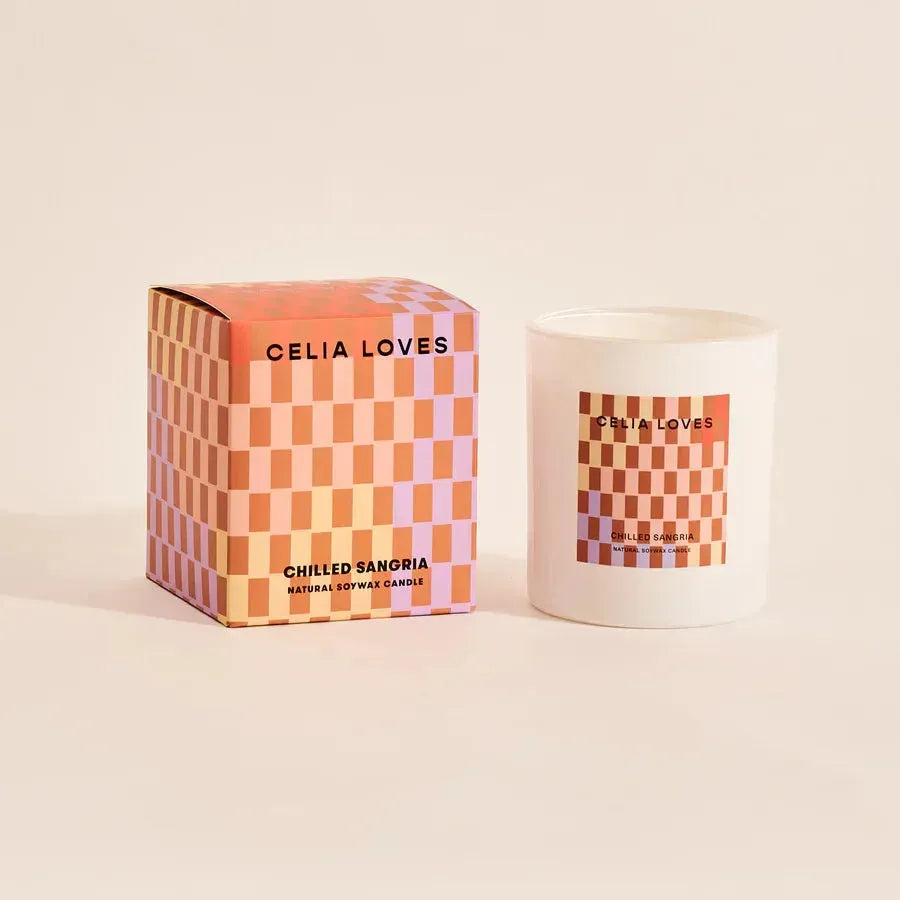 Celia Loves chilled sangria candle