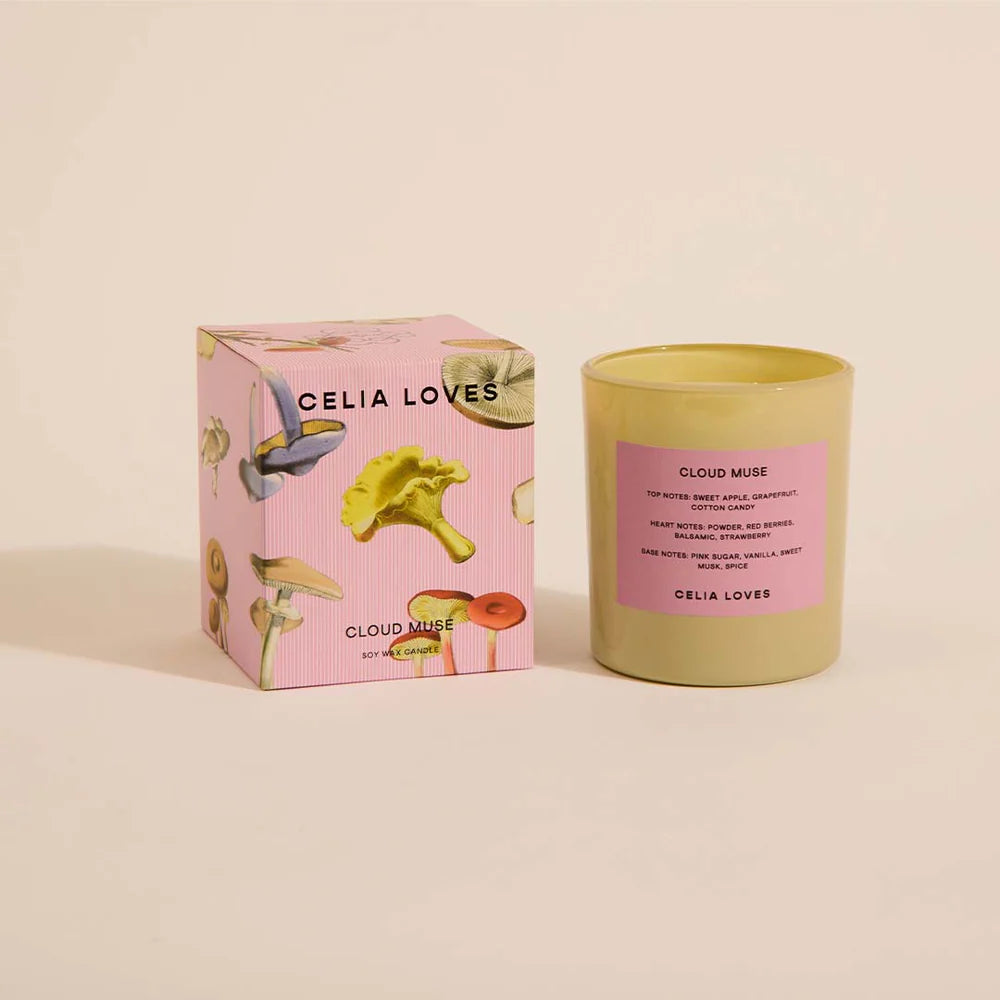 Celia Loves Cloud Muse candle