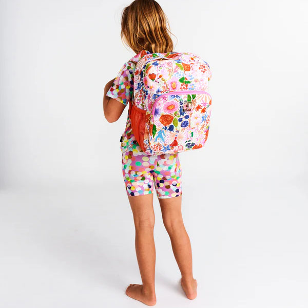 Dancing Queen Backpack by Kip and Co - floral backpack for kids
