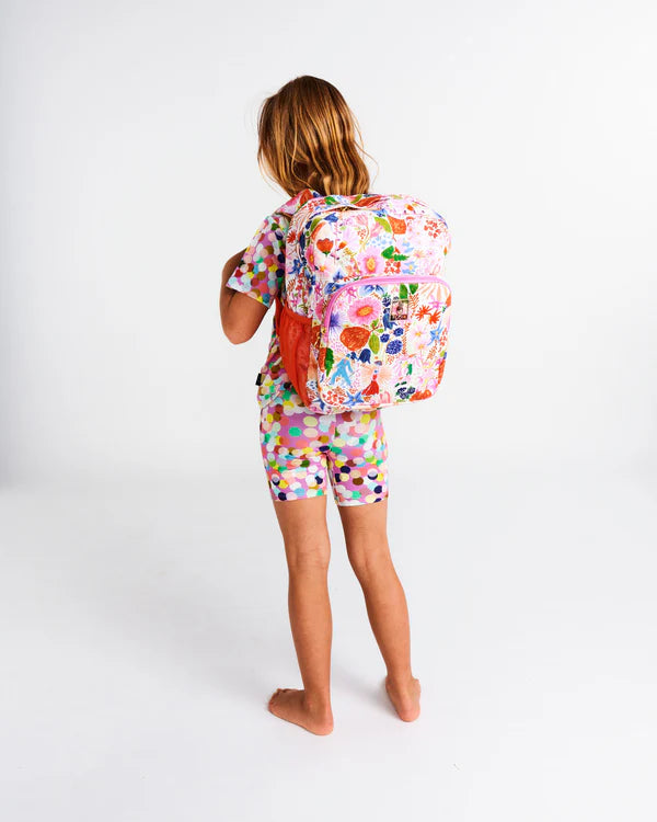 Dancing Queen Backpack by Kip and Co - floral backpack for kids