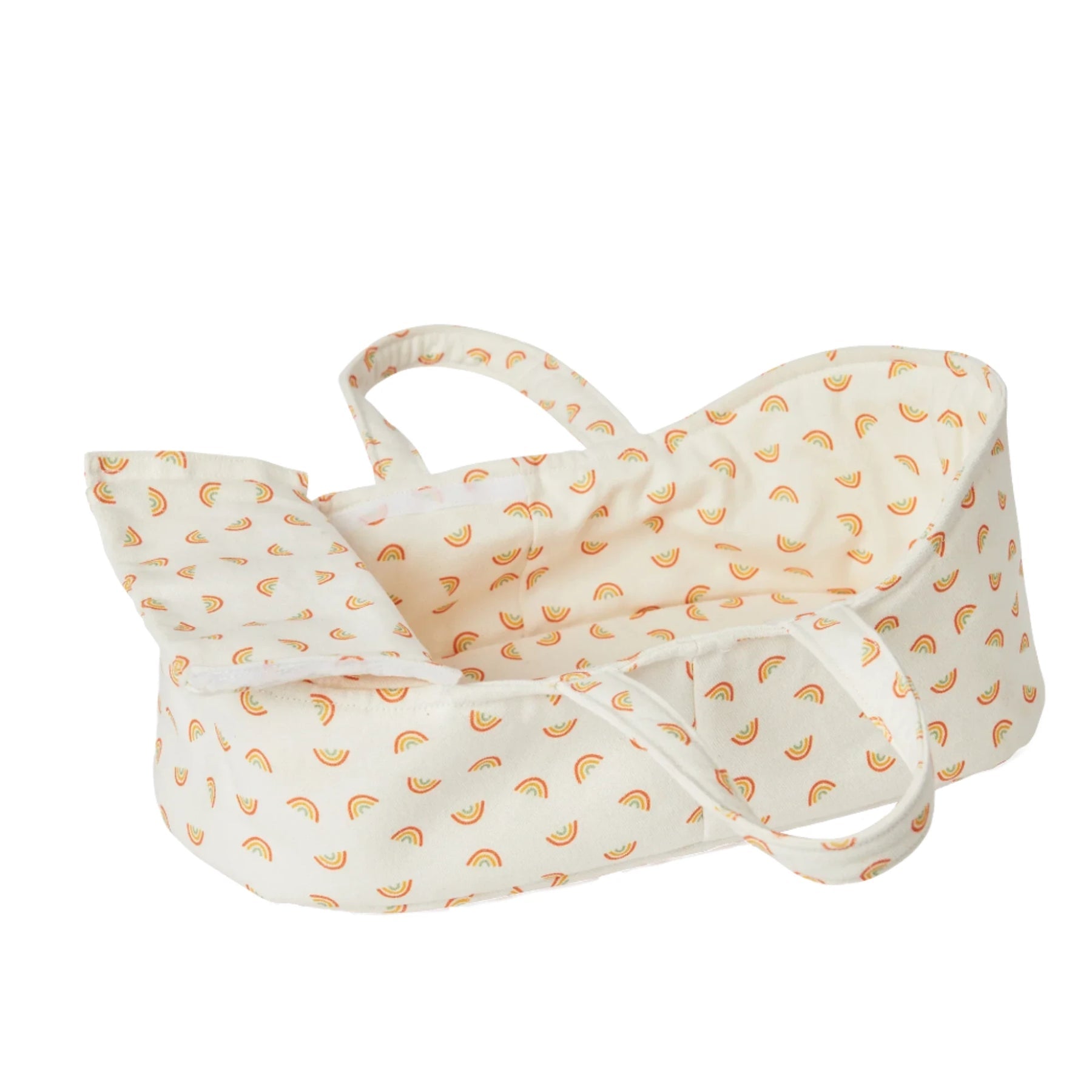 Dinkum Dolls Carry Cot Rainbow print by Olli Ella