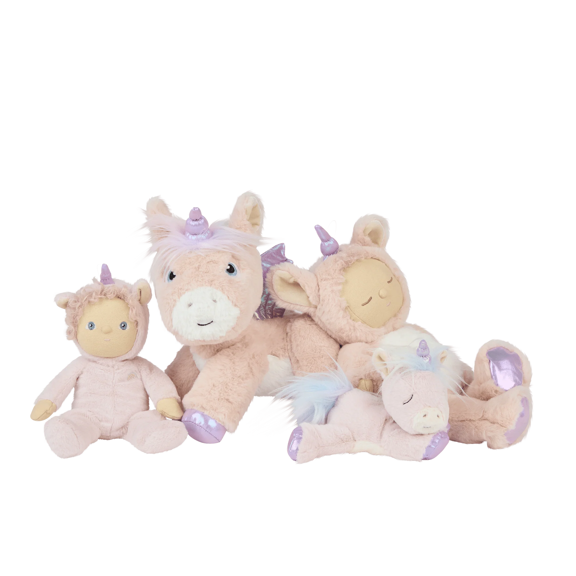 Dinky Dinkums Unicorn Una Pink Olla Ella