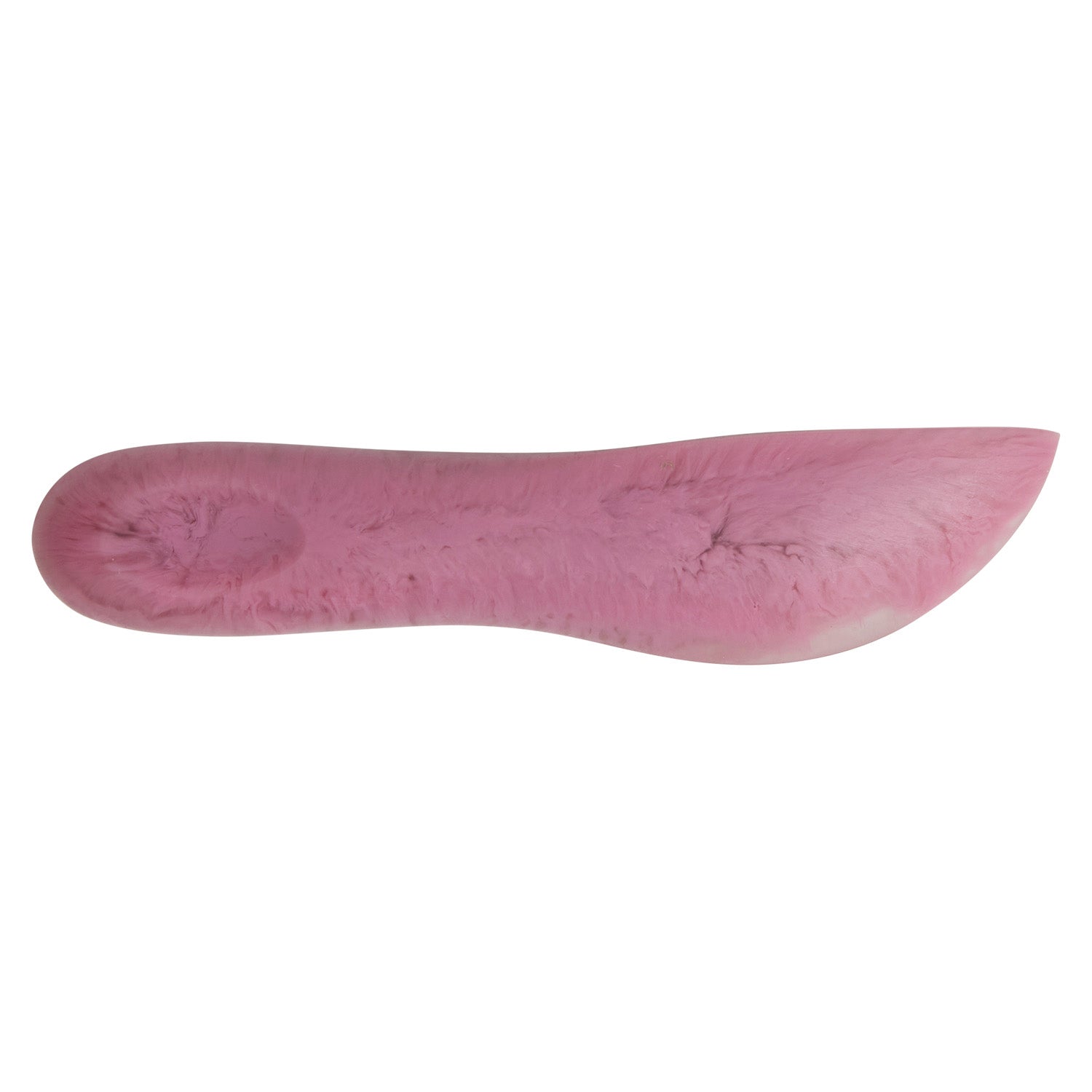 sage and clare resin knife in pink