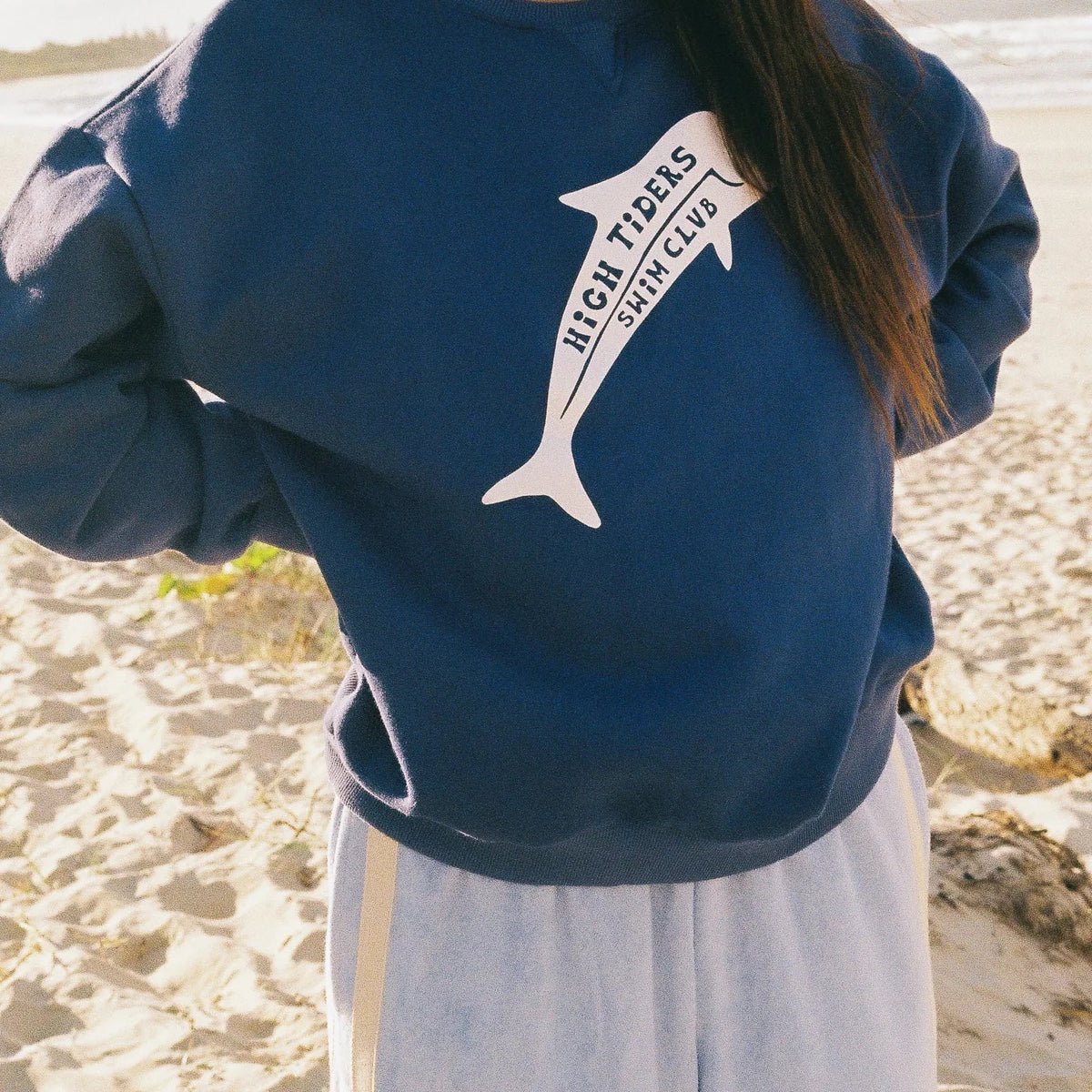 High tiders sweater navy Atmosea