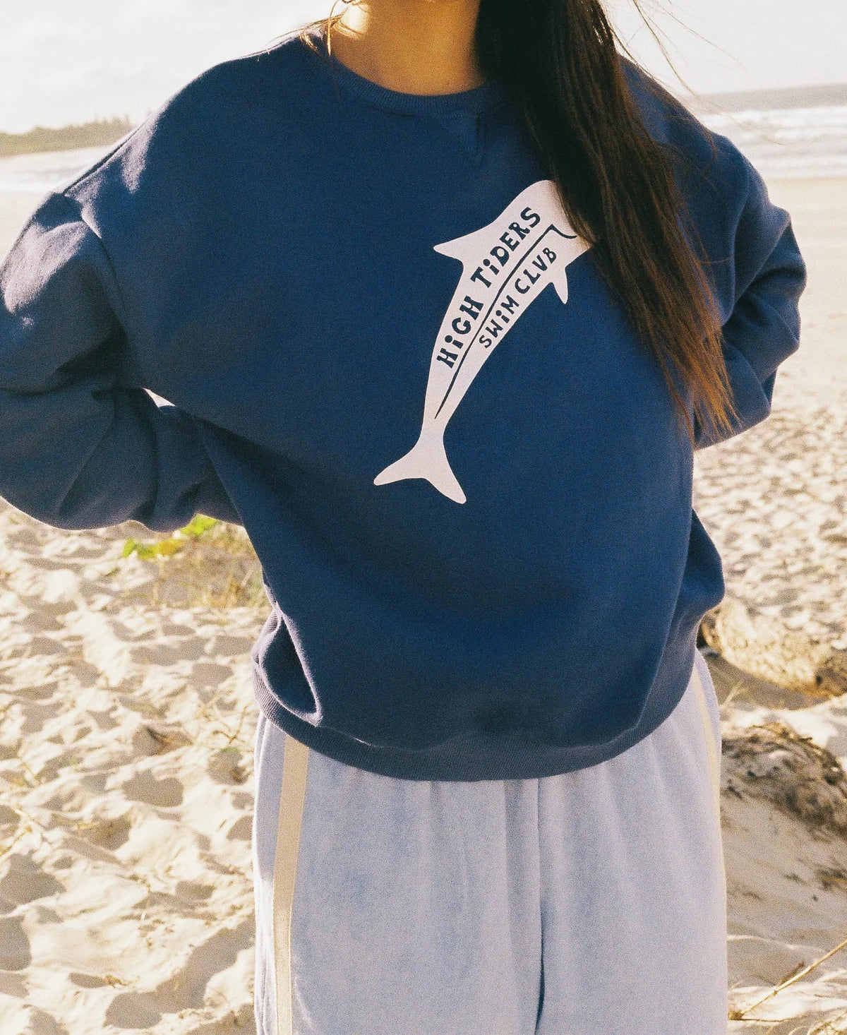 High tiders sweater navy Atmosea