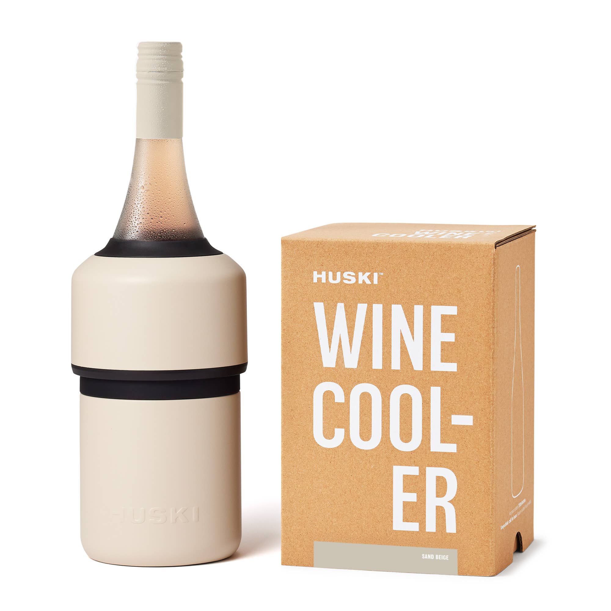 Huski wine cooler sand beige