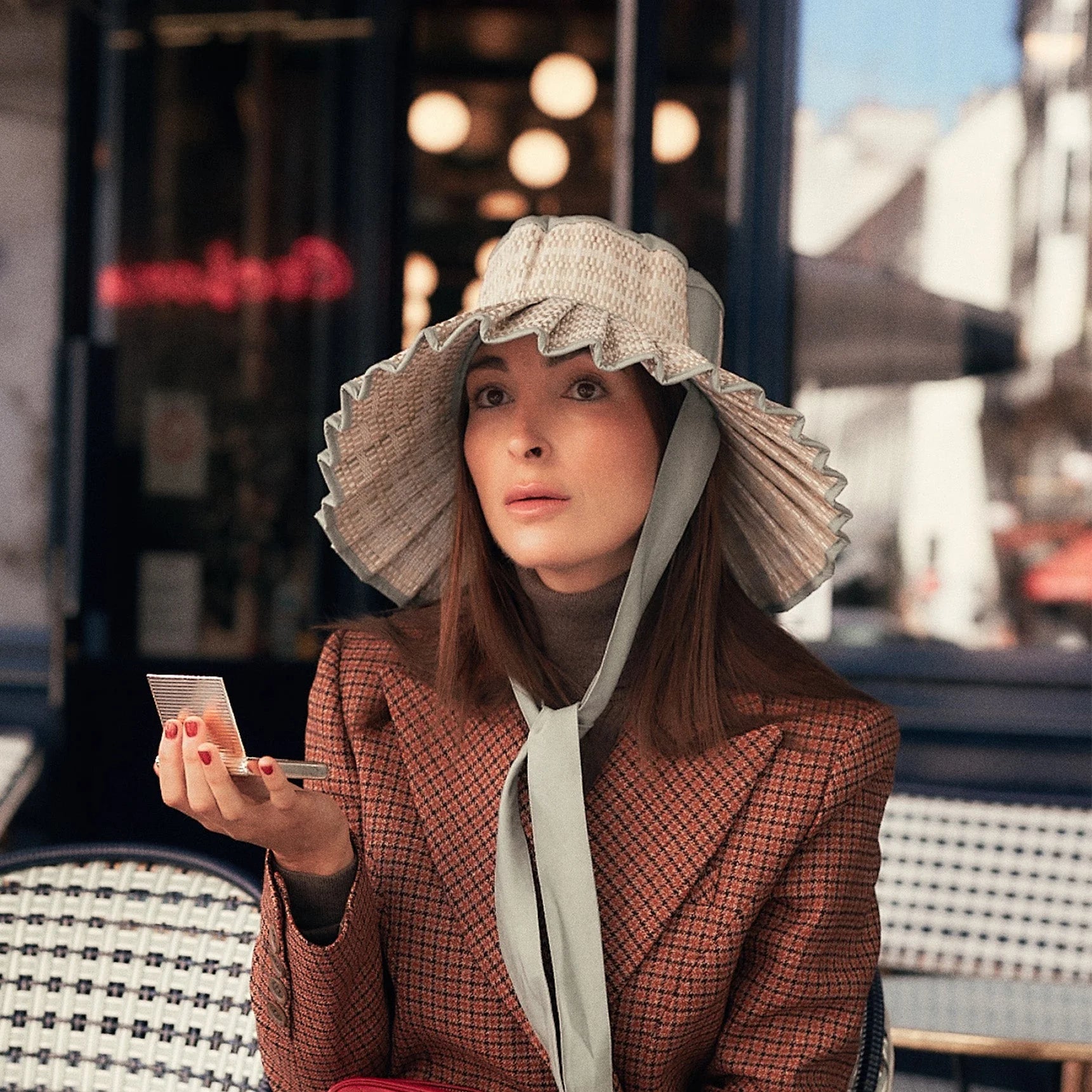 Island Ravello Hat Polynesia by Lorna Murray worn by model