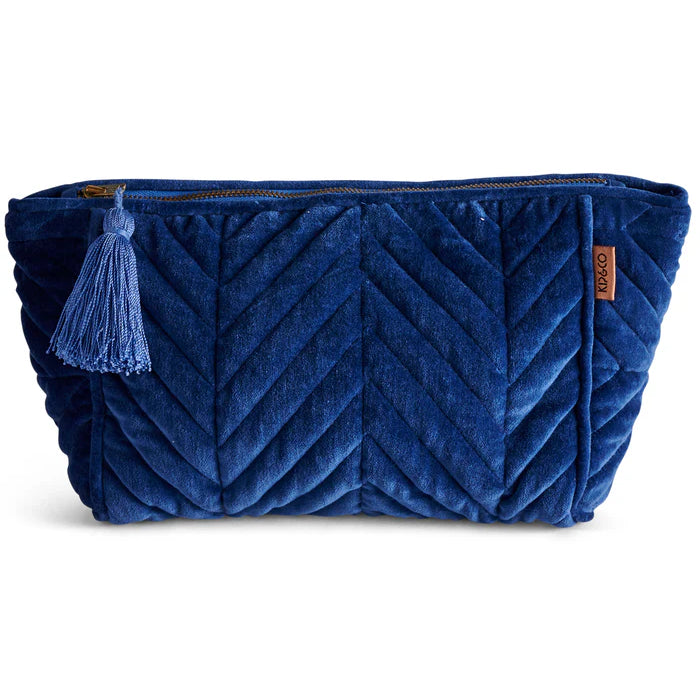 ocean dream velvet toiletry bag