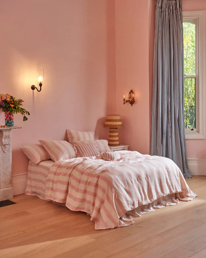 kip and co linen flat sheet king size