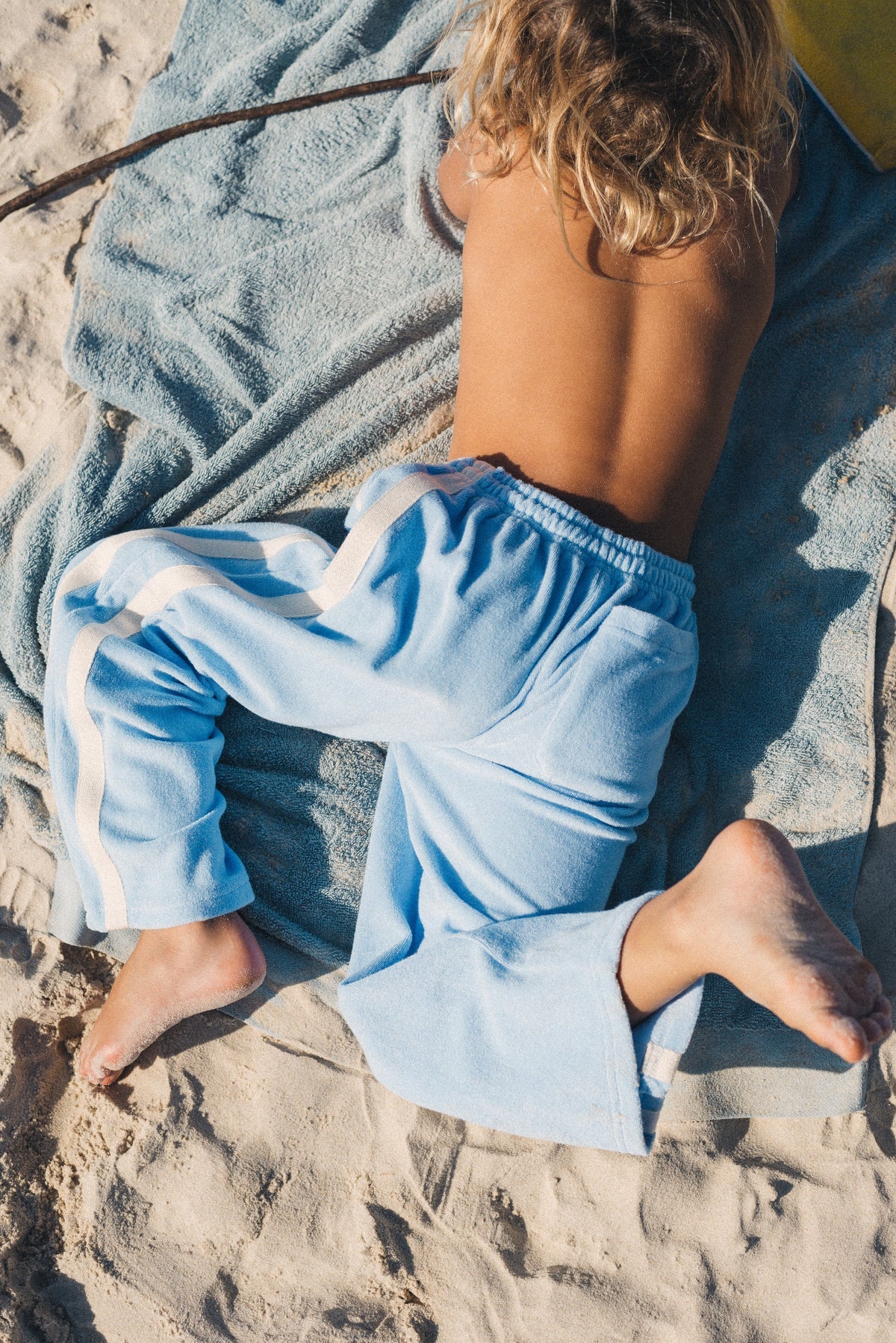 mini terry pant cloud