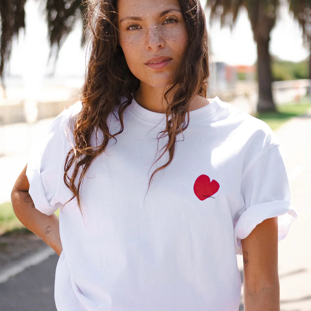Mini Heart Tee by Cartel & Willow