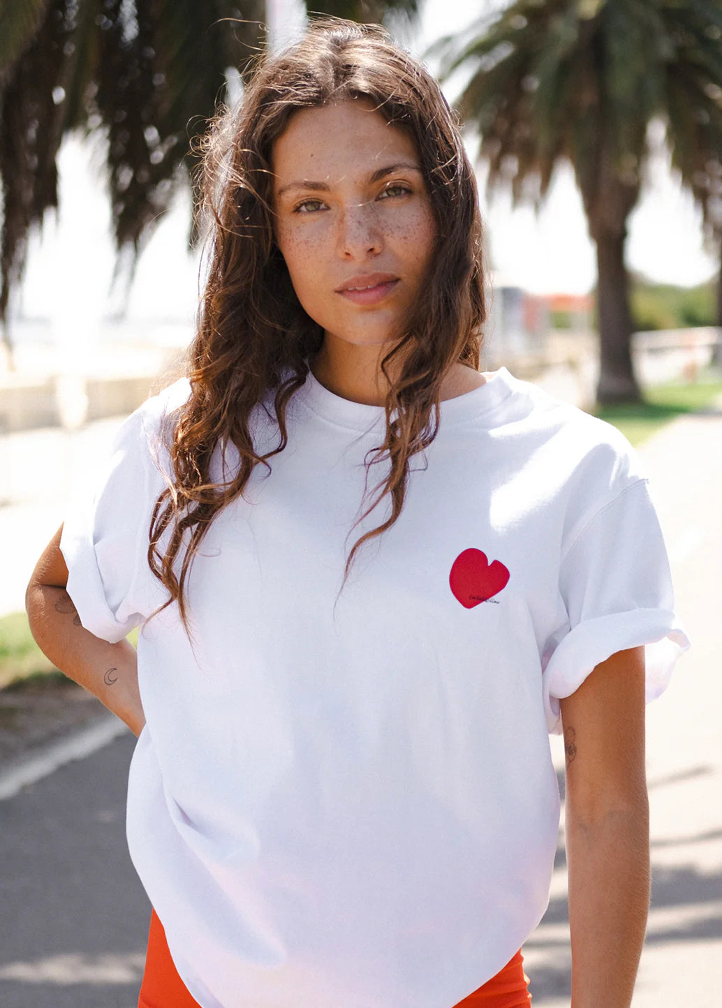 Mini Heart Tee by Cartel & Willow