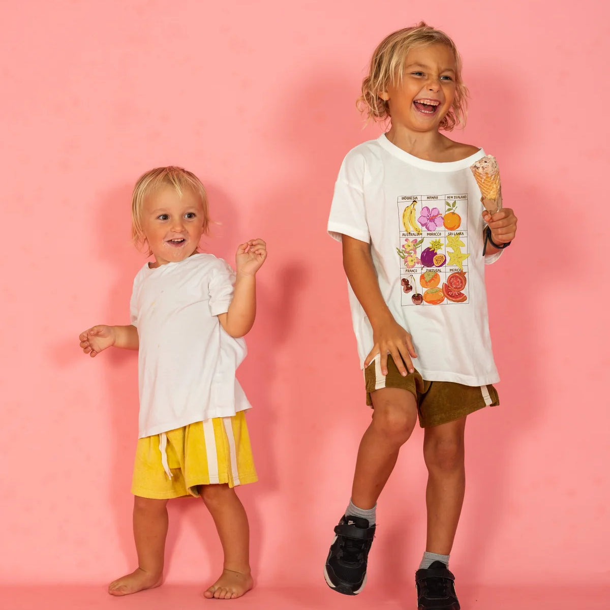 Mini Terry Short - Army Green by Atmosea