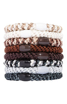 France Luxe L. ERICKSON hair elastics in Nouveau neutral colour