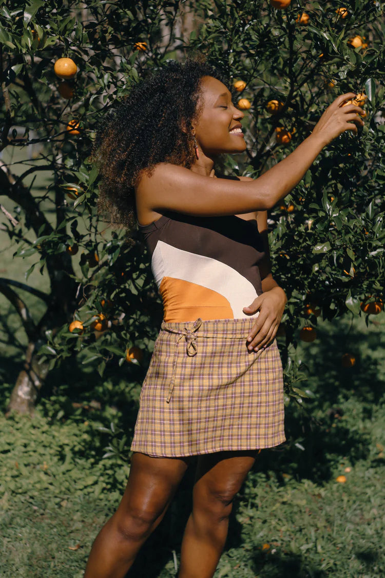 One Shoulder Romper – Sunset by Atmosea