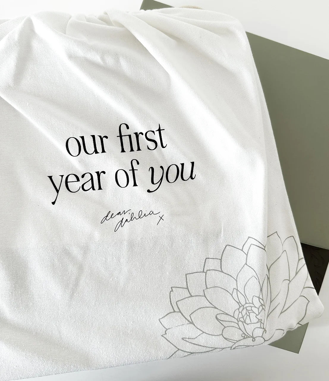 Our First Year of You Baby Journal by Dear Dahlia