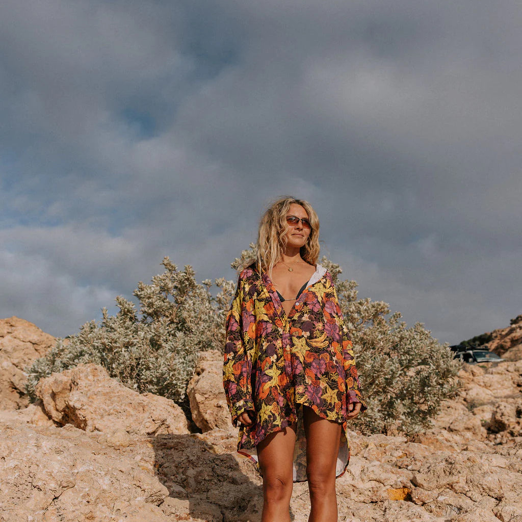 Oversized shirt in fruity by Atmosea