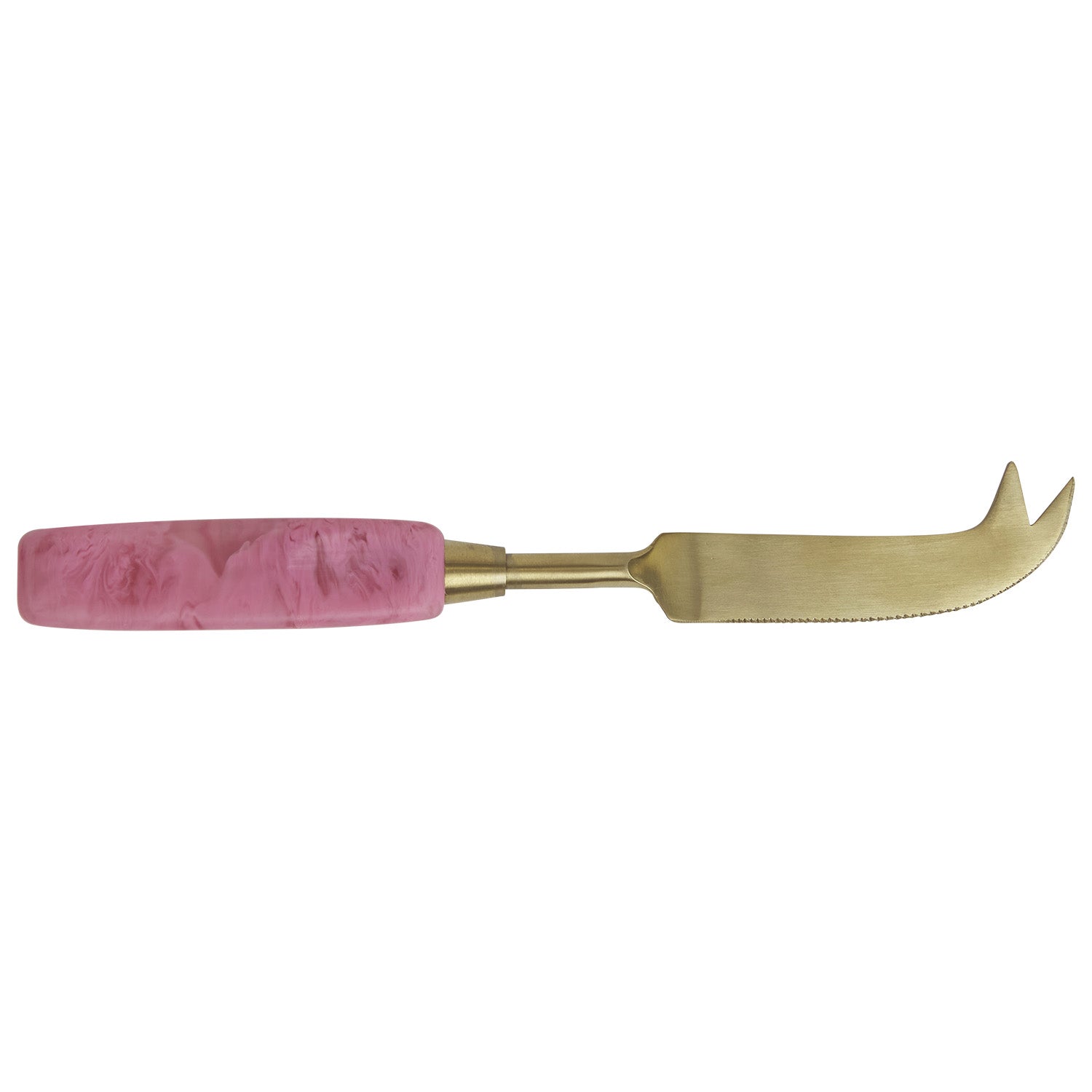 Fuchsia resin cheese knife pink