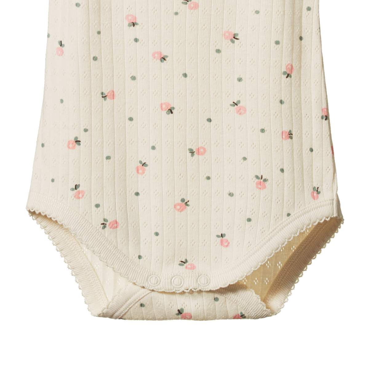 Pointelle Camisole Bodysuit Posey Blossom by Nature Baby