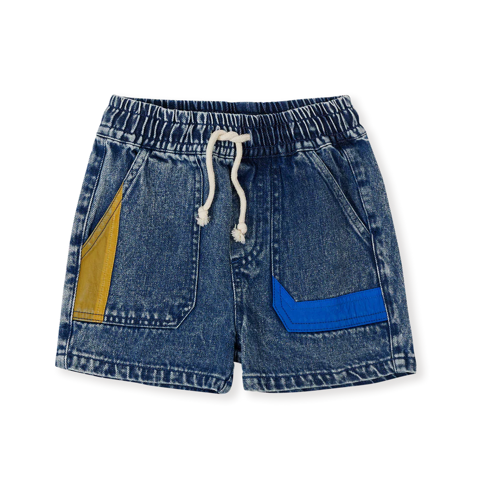 noah denim shorts by goldie and ace