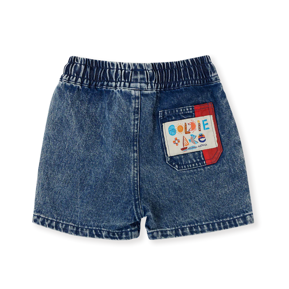 goldie and ace denim shorts