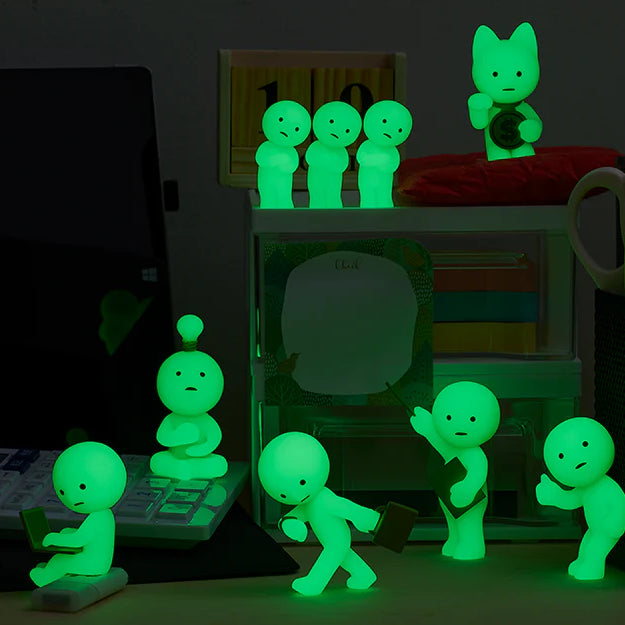Smiski work series glow in the dark
