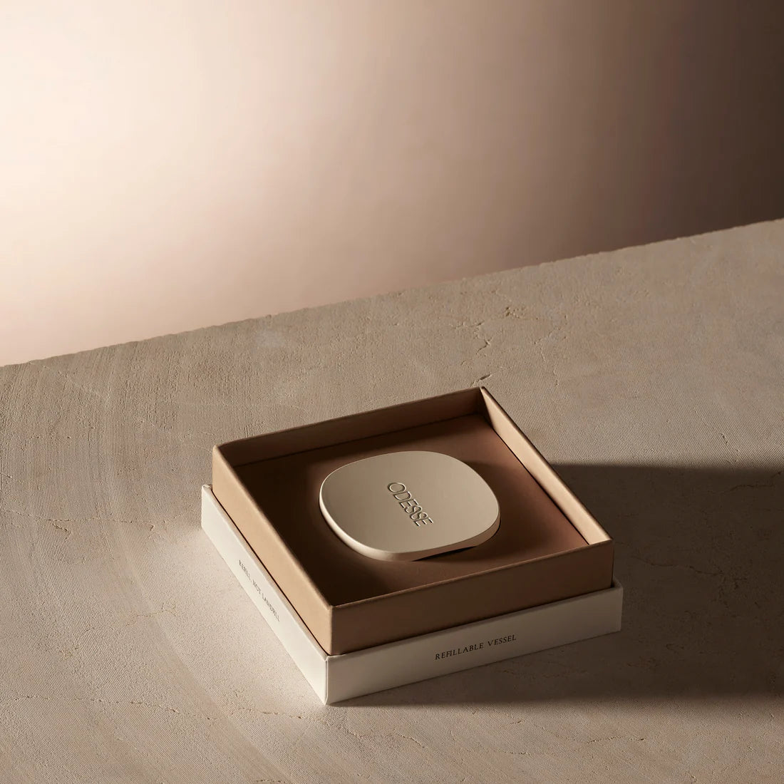 Refillable vessel by Odesse