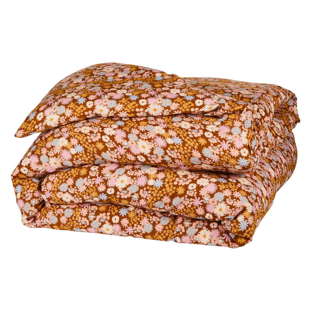 Sage & Clare Hayfolk Queen linen quilt cover