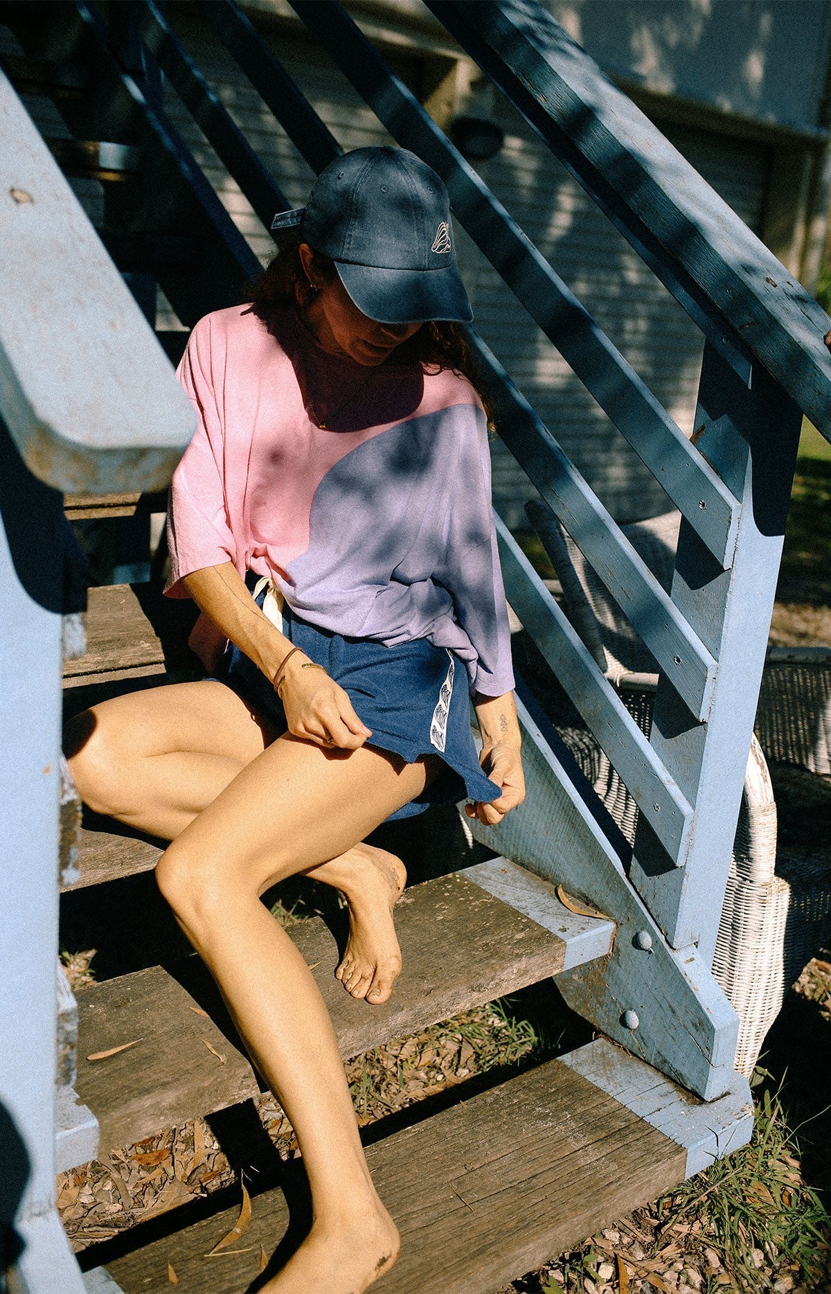 Atmosea terry short in true navy