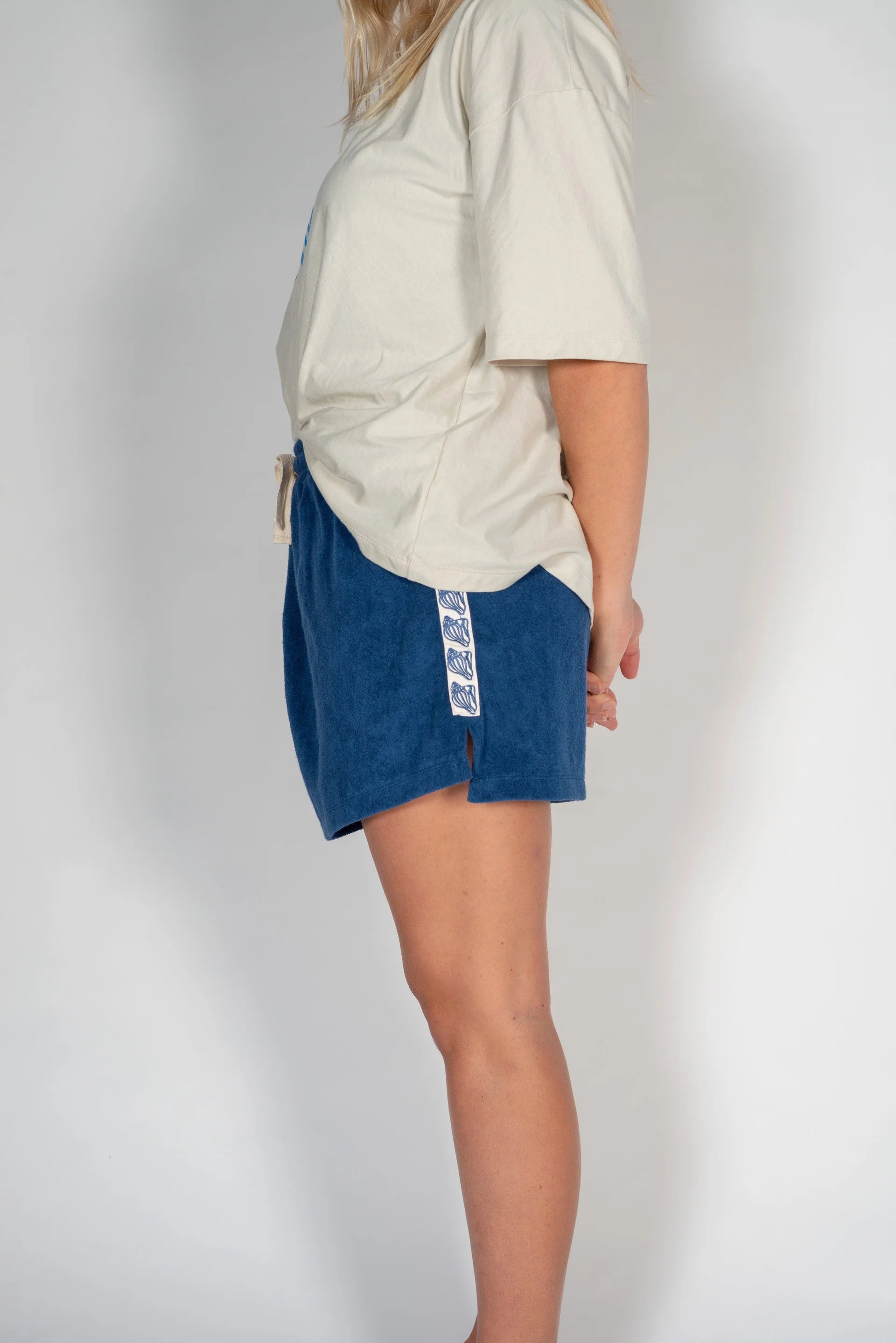 Atmosea navy terry short