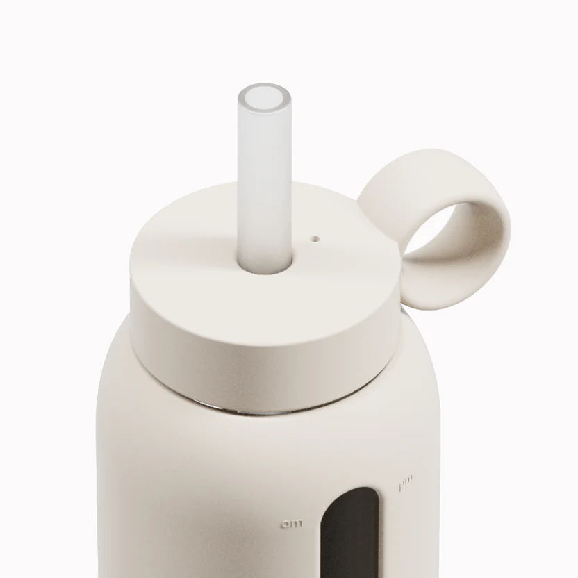 Straw Carry Cap 620ml - Stone by Bink