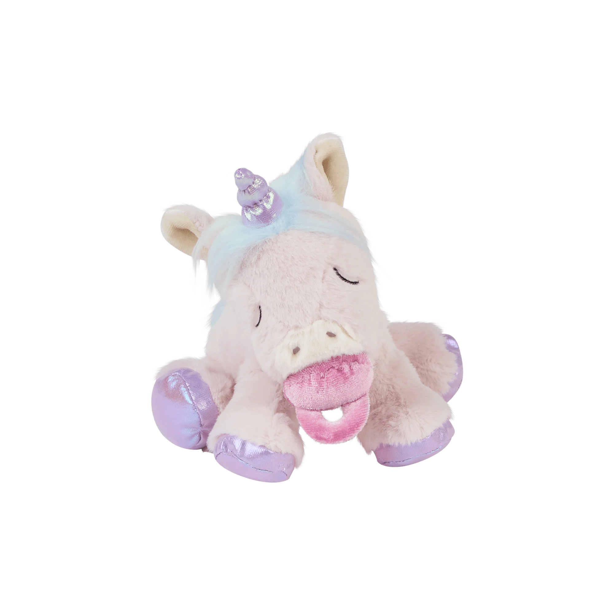 baby unicorn by Olli Ella with dummy