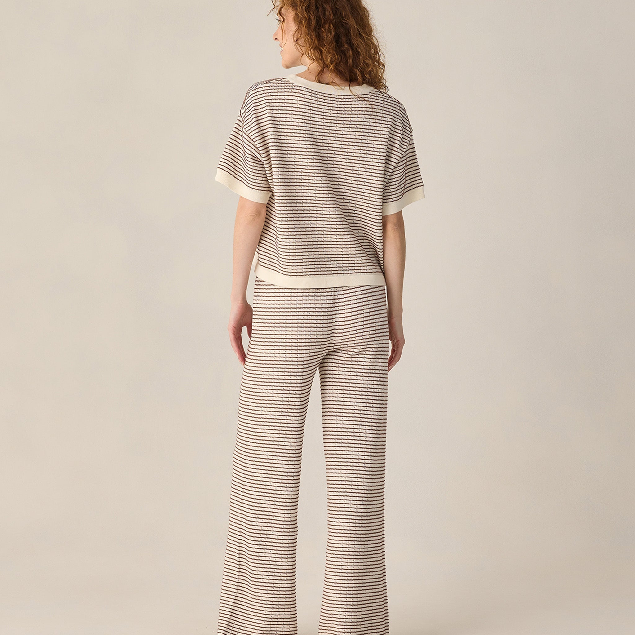 womens 100% cotton knit set