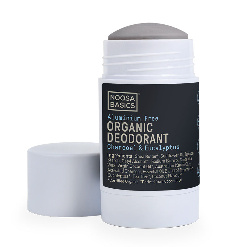 Noosa Basics Deodorant Stick charcoal eucalyptus