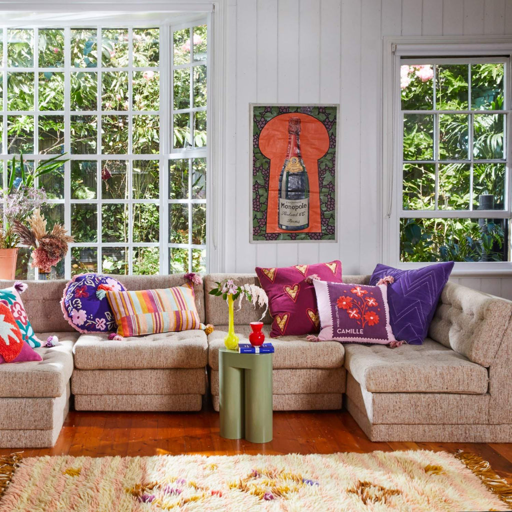 5 Colourful Cushions to liven up your lounge room
