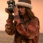 Wandering folk floral long sleeve shirt