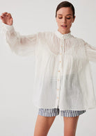 Aaliyah Blouse  - Ivory by 