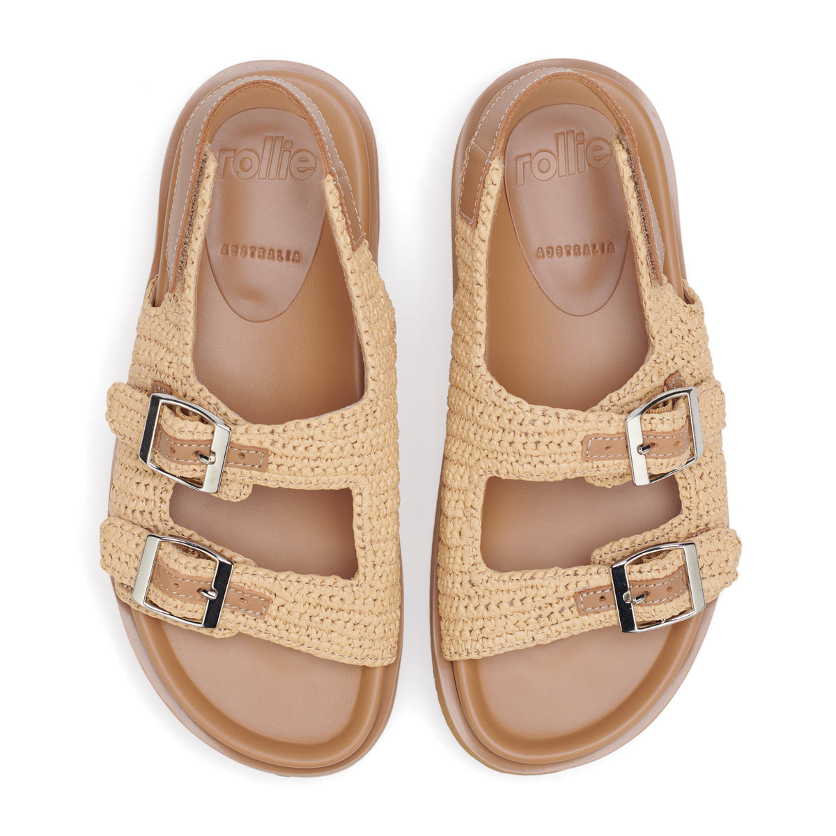 most comfortable and supportive raffia sandal