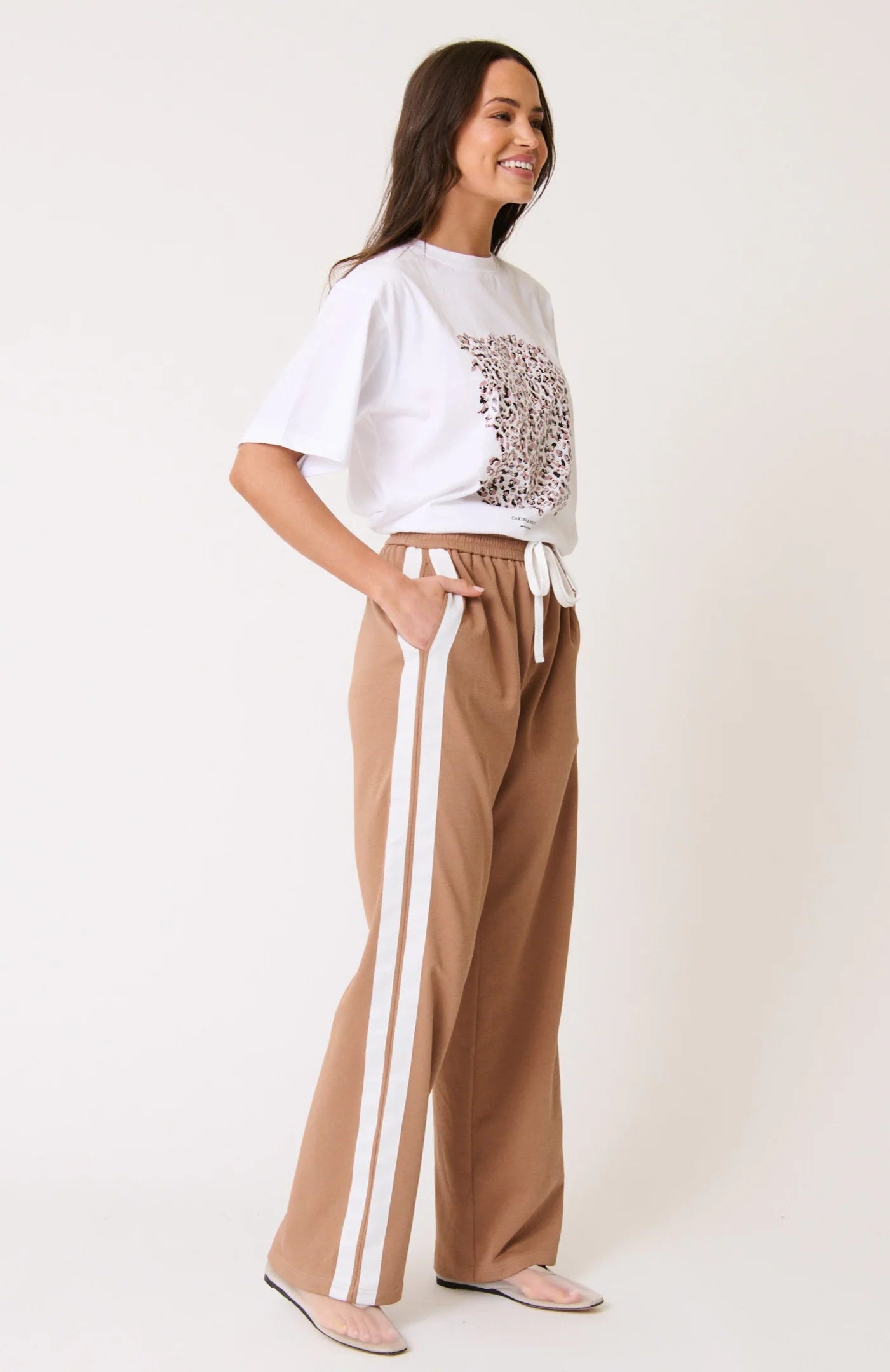 Cartel and willow adeline pant in fawn