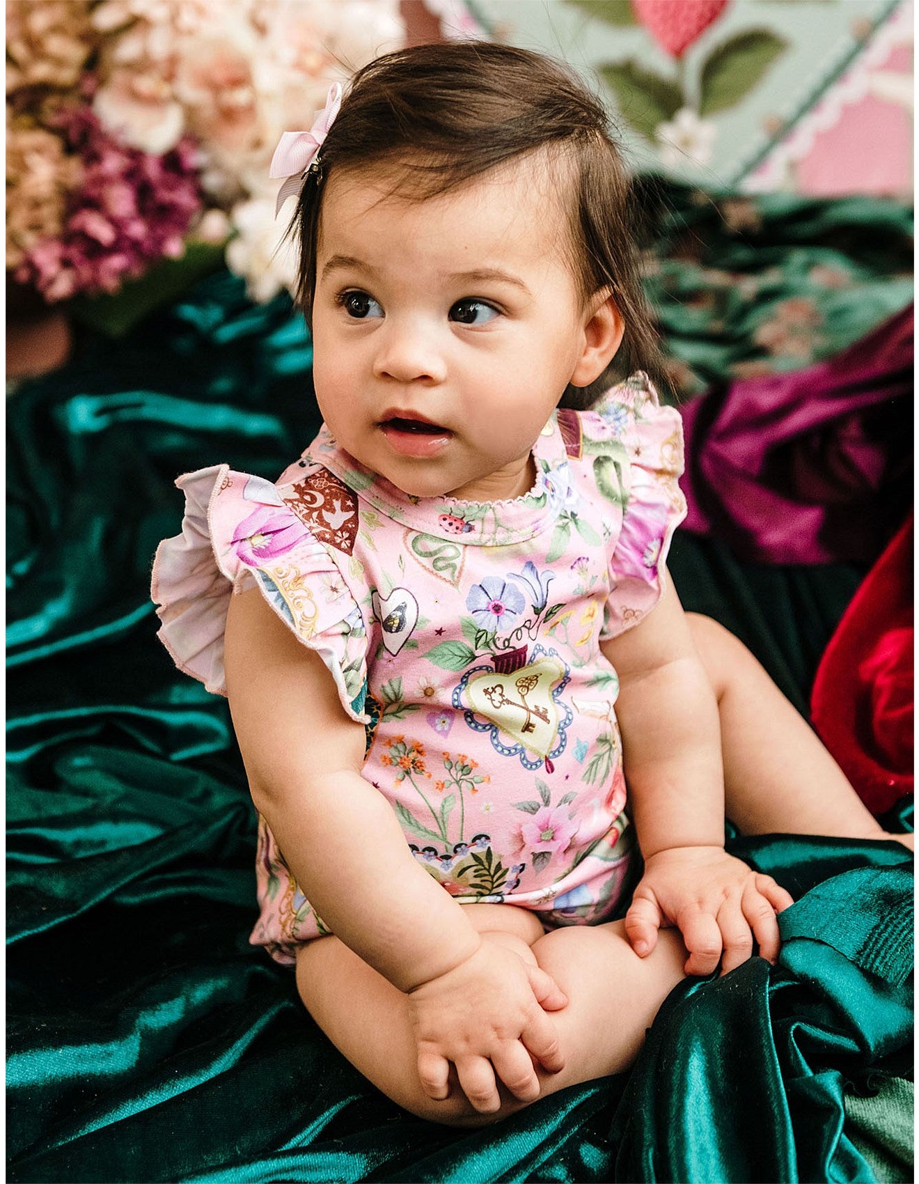 All My Hearts Sweet Bubble Romper – Parfait Pink by Fleur Harris