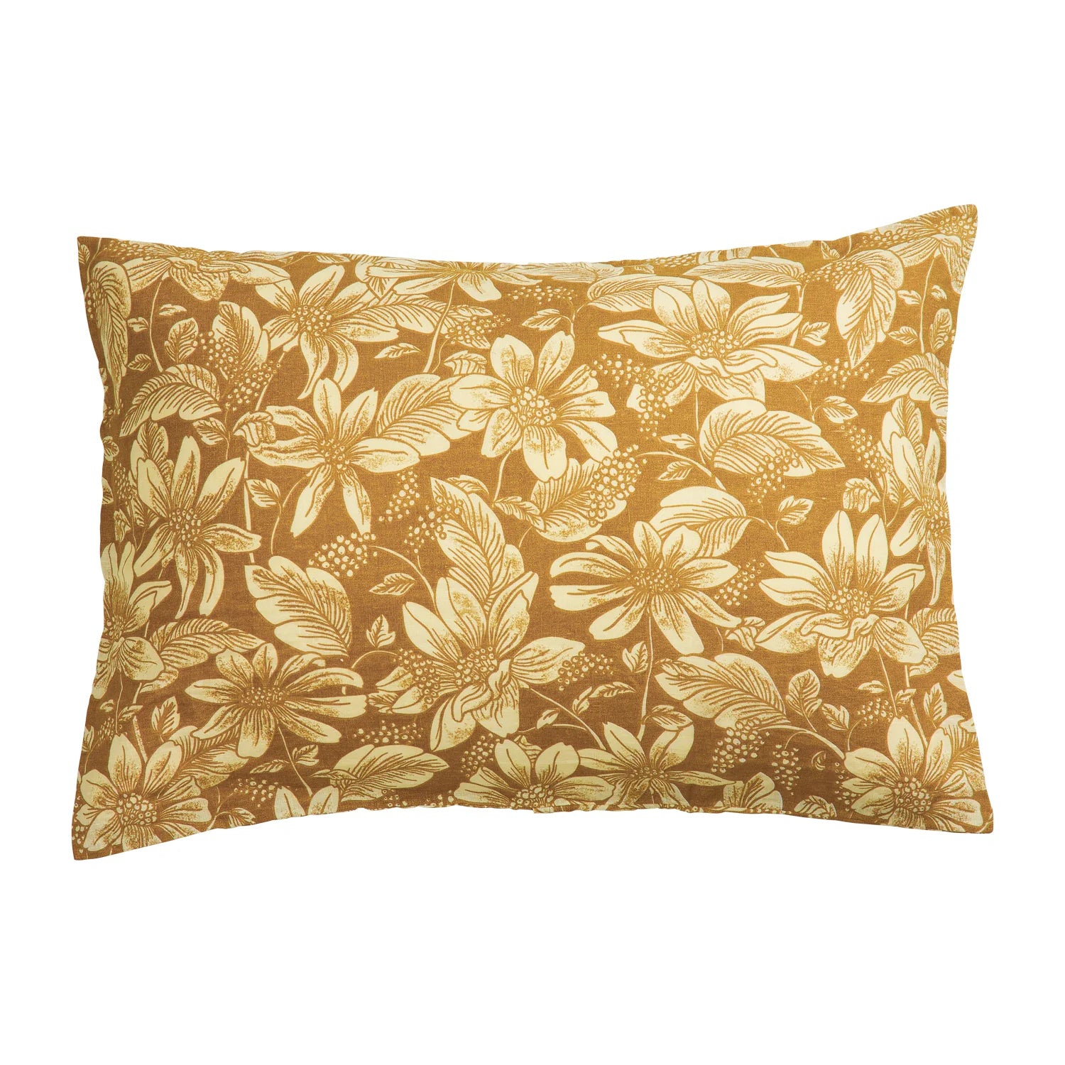 Amrita Linen Pillowcase Ginger