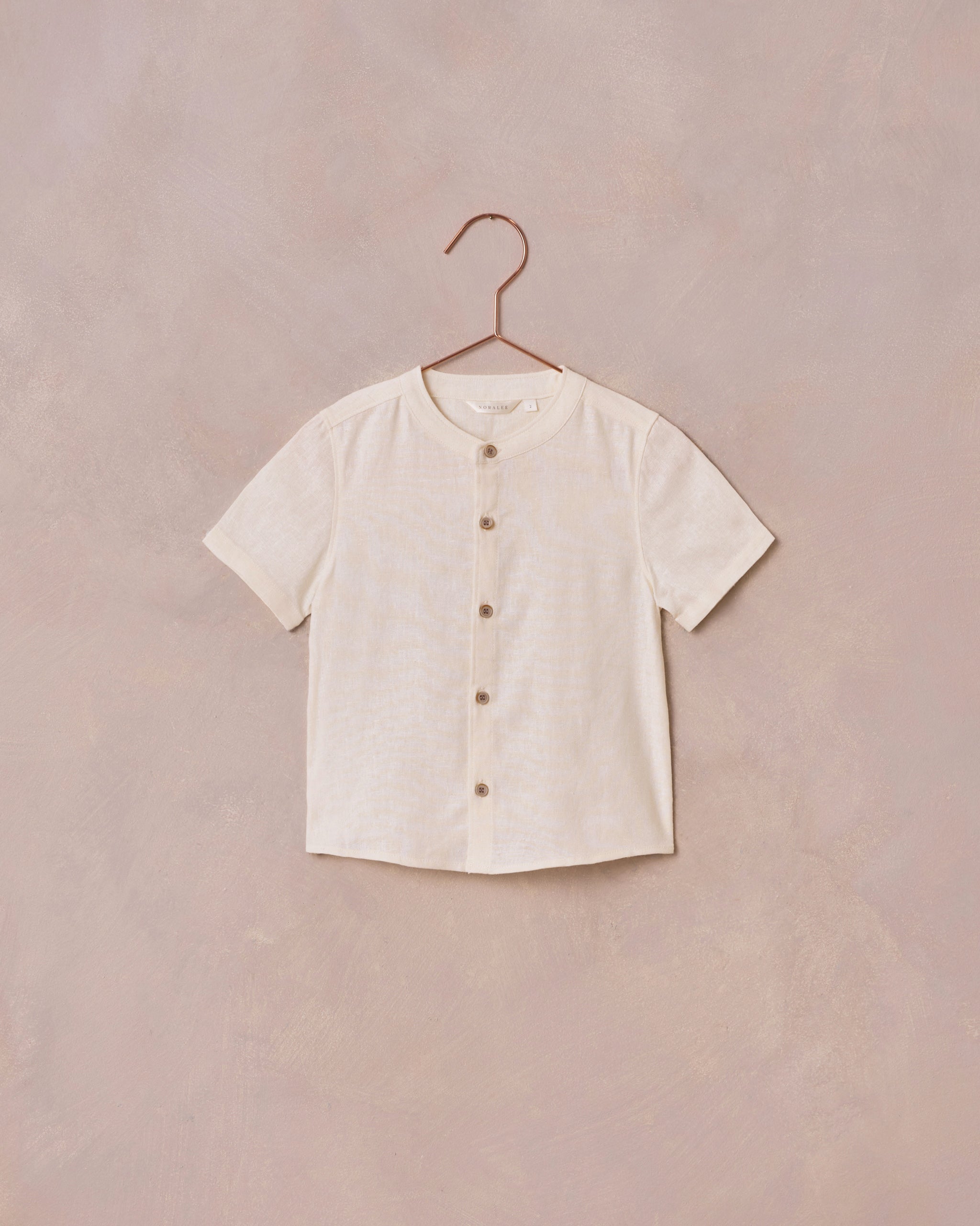 Archie Shirt Ivory | Noralee