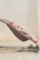 Baby Bjorn Bouncer Bliss Woven Petal Quilt Sand Grey