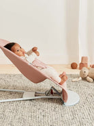 Baby Bjorn Bouncer Bliss Woven Petal Quilt Dusty Pink