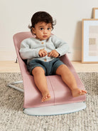 Baby Bjorn Bouncer Bliss Woven Petal Quilt Dusty Pink
