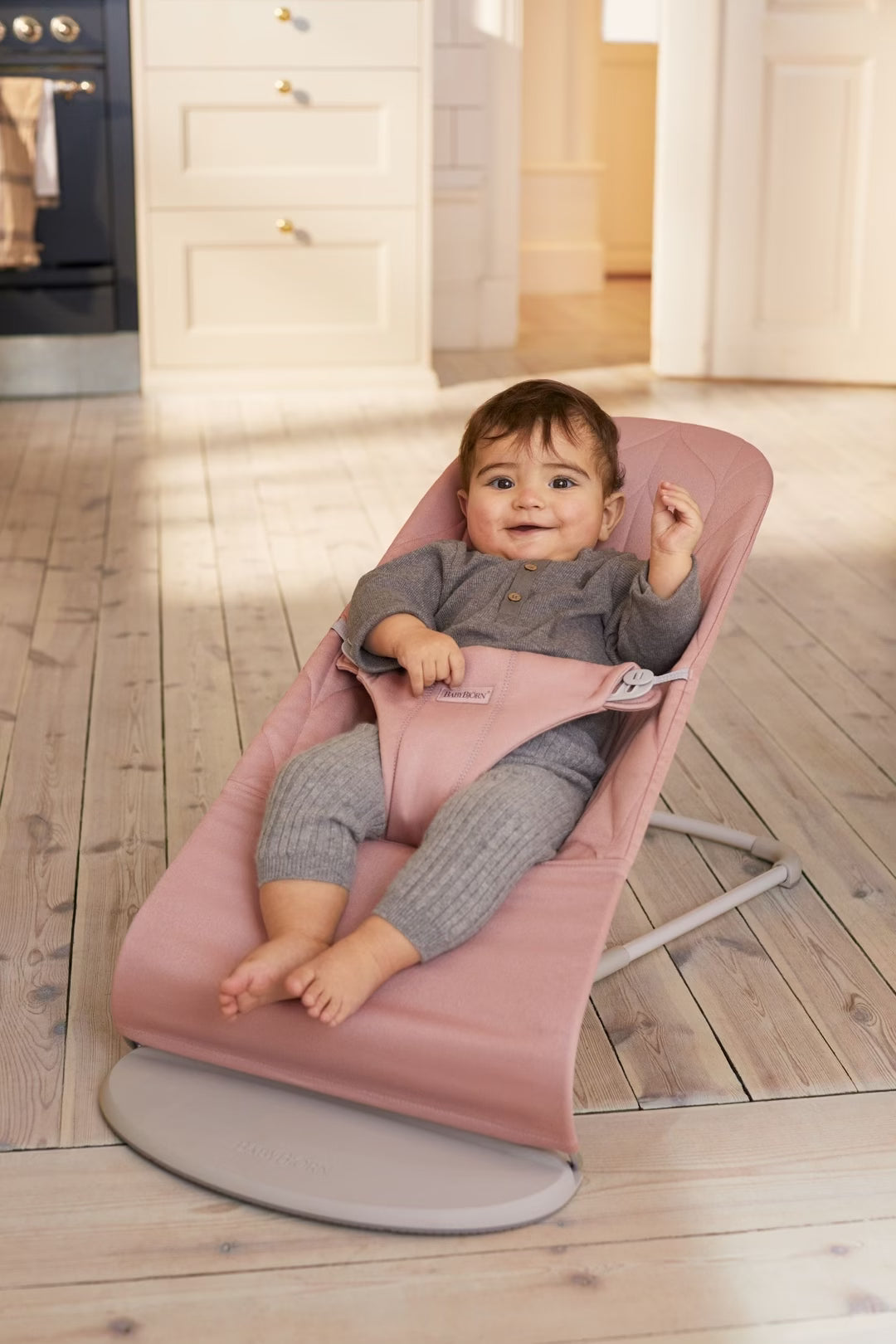Baby Bjorn Bouncer Bliss Woven Petal Quilt Dusty Pink Sunshine Coast Stockist Noosa